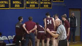 MIAA D3 Boy's Basketball   St  Mary's vs  Dedham,  March 7, 2023