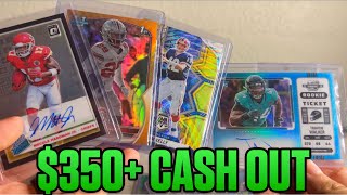 Cashing out on my football cards and making QUICK FLIPS