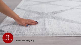 Avoca 739 Grey Rug STAR RUGS