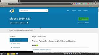 Python Tutorial - Virtual Environment | How to use Pipenv | Python Workflow