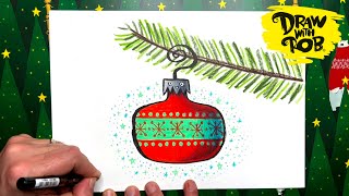 #DrawWithRob 125 Christmas Bauble