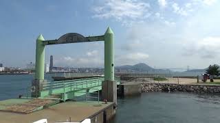 20230723v　関門汽船・ふくまる　唐戸→巌流島