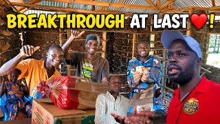 BREAKTHROUGH AT LAST! HOPE RETURNED WHEN BLESSINGS ARRIVED FROM USA 🙏!#charity