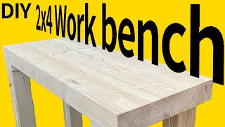 Under $30 2x4 work bench for my tiny space! 材料費3000円以下で作る2x4で作るワークベンチ