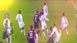 Edinson Cavani Great Goal vs Olympique Lyon Paris Saint Germain vs  Olympique Lyon 1 12 2013