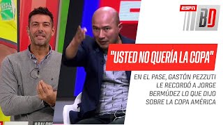 Pezzuti, PICANTE con Jorge Bermúdez: "Usted no quería la copa"