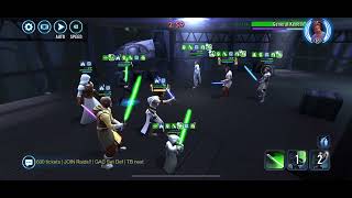 Rey vs Kenobi+Padme+90k hp Cat (Test 6)