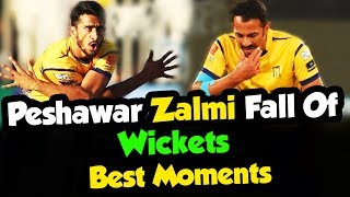 Peshawar Zalmi Fall Of Wickets | Best Moments | HBL PSL