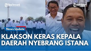 DEDI MULYADI Barisan Depan, Belakangnya ada Pramono Anung saat Gladi Kotor Pelantikan Kepala Daerah