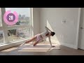 day 23 1 month at home pilates plan 15min lean toned abs u0026 arms madeleineabeid