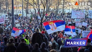 Protest studenata ispred Ministarstva prosvete u znak podrške srednjoškolcima