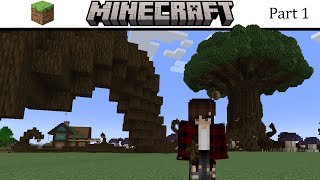 Welcome to my First Stream - AloeKado Minecraft Adventure Build Part 1