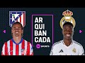 ATLÉTICO DE MADRID X REAL MADRID (NARRAÇÃO AO VIVO) | LALIGA