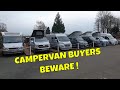 BUYING A CAMPERVAN ? How To & Tips