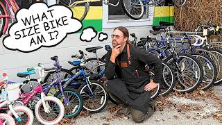 BIKE SIZES EXPLAINED! (not really though because it is all so IMPOSSIBLY STUPID)