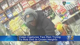Police Seek Failed Robbery Suspects Who Tried To Rob Brooklyn Bodega