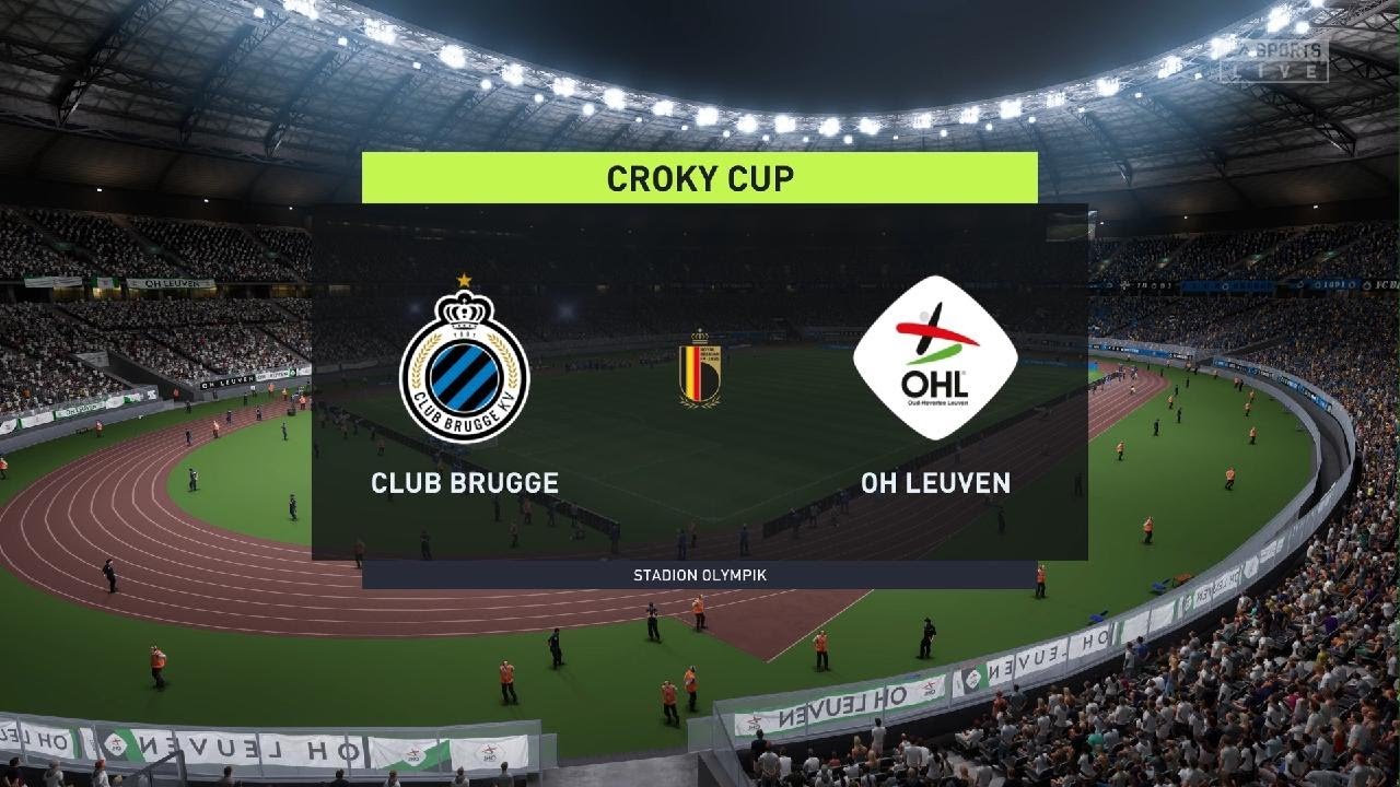 Club Brugge Vs Leuven | Belgian Cup Quarter-Final 23 December 2021 ...