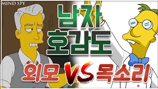 외모 vs 목소리 - 인기있는 남자의 비결은? [심슨심리학] by마인드스파이