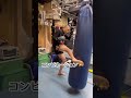 近めコンビネーション練習✨ kickboxing キックボクシング サンドバック