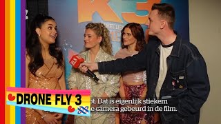 HLN K3 interview met Hanne Marthe en Julia over den K3 Film Marthe kust niet in den film