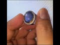 Star blue sapphire Ceylon 20 ct