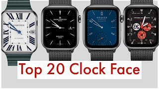 Top 20 Clock Face For Apple Watch Beautiful | Clockology #2