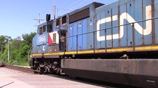 Rare Bright Blue CN Locomotive