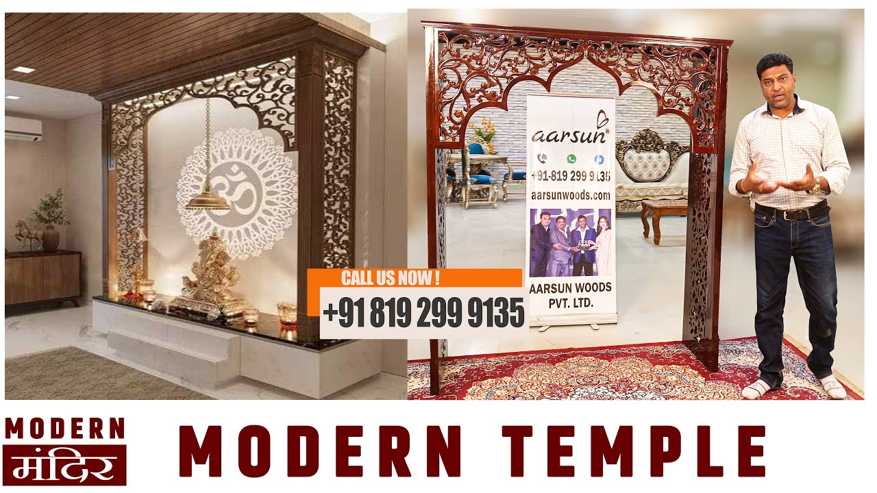 Modern Temple Design Temple Ideas Teak Wood Temple Home Temple