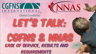 Let's Talk: CGFNS \u0026 NNAS