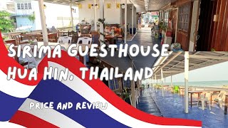 Review Sirima Guesthouse Hua Hin 🇹🇭 ~ On the WATER $17