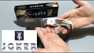 Bushcraft knife Joker Montes II - Hunting knife, Fishing, Trekking, Camping ...