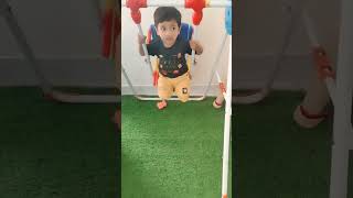 Cute Kiaan Swing fun❤️ #short #youtubeshorts #viral #baby #kidsvideo