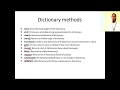 14-Introduction to Python (Dictionary Methods and Dictionary Comprehension)