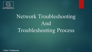 Tutorial 1 | Network Troubleshooting Process [Part-1] | NMA | BitOxygen Academy