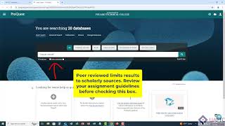 ProQuest Basic Search