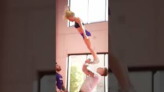 It was painful!🤕 | #shorts #athlete #cheerleader