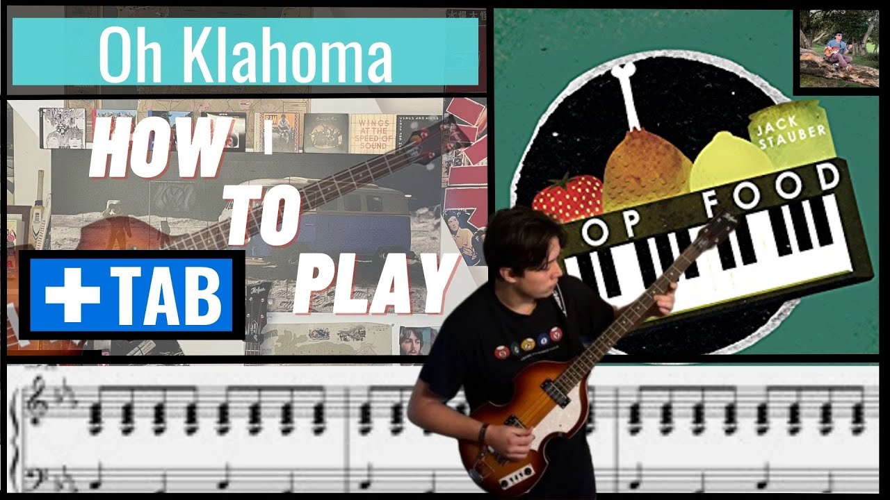 Oh Klahoma By Jack Stauber (Bass Cover With Tab) - YouTube