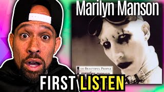 Rapper FIRST time REACTION to Marilyn Manson - The Beautiful People! WTF....