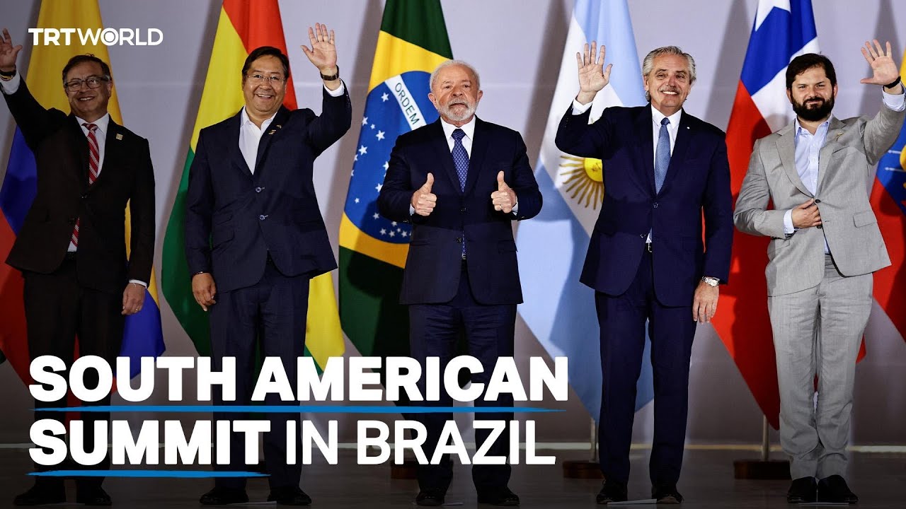 President Lula Organises Summit To Enhance Regional Ties - YouTube