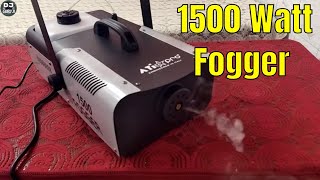 ATI Pro 1500 Watt Fog Machine Full Review | DJ Guruji