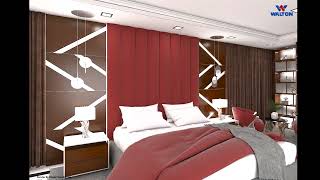 Modern Luxury bedroom interior Design, আধুনিক বিলাসবহুল বেডরুমের অভ্যন্তর নকশা.