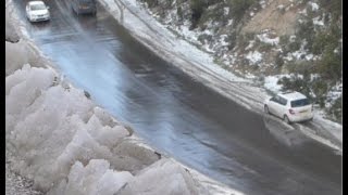 Enfin des chutes de neige en Kabylie avec images de Yakourene