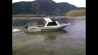 21' thunderjet skeena classic idle and takeoff