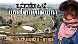 ปรับเปลี่ยนที่นา 12 ไร่ \