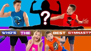 Who is the Ultimate Ninja Kidz Champion? Gymnastics!
