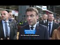 macron says it is the end of water abundance as he opens french agricultural show