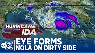 Hurricane Ida's path continues to target Louisiana