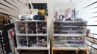 【机上紹介】完璧すぎる文房具の収納方法見つけた！！！！！【ニトリ】