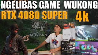 RAKIT PC UNTUK MEMAINKAN GAME KERA SAKTI BLACK MYTH WUKONG AMD RYZEN 7 7800X3D RTX 4080 SUPER