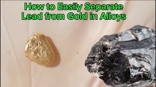 Unlocking the Secrets: How to Easily Separate Lead from Gold in Alloys!